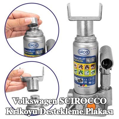 ALCA Krikoyu Destekleme Plakası — Volkswagen Scirocco
