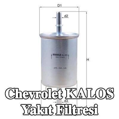 MAHLE Yakıt filtresi — 2003 Chevrolet Kalos
