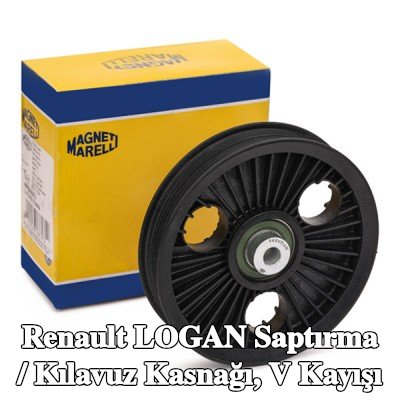 MAGNETI MARELLI Saptırma / Kılavuz Kasnağı, V kayışı — Renault Logan