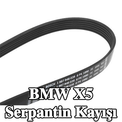 BOSCH Serpantin kayışı 1890mm, Number of ribs: 6 — 2006 BMW X5