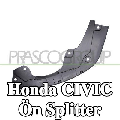 PRASCO Ön splitter Sağ Arka — Honda Civic