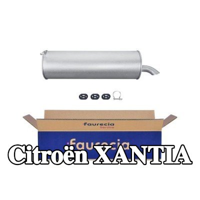 HELLA كاتم الصوت الخلفي الخلفي, مع قطع التركيب — Citroën Xantia