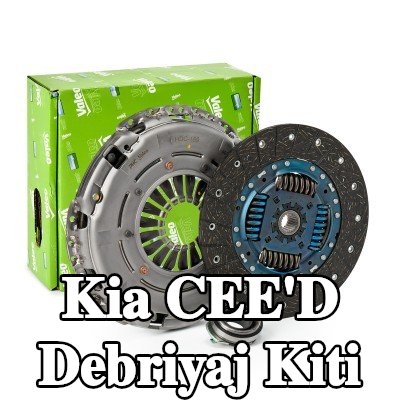 VALEO Debriyaj kiti KIT3P, debriyaj ayırma yatağı ile — 2014 Kia Cee'd