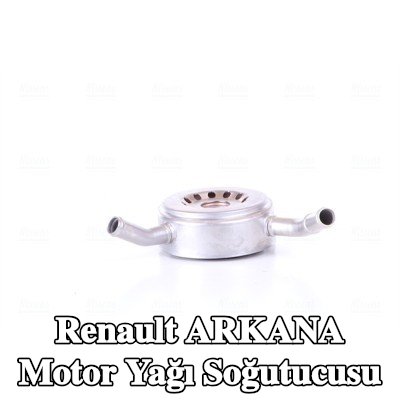 NISSENS Yağ filtresi muhafazası olmayan motor yağı soğutucusu, filtre olmadan — Renault Arkana