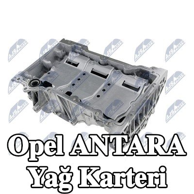 NTY Yağ seviye sensörü deliği olan yağ karteri, yağ seviye sensörü deliği olmadan — Opel Antara