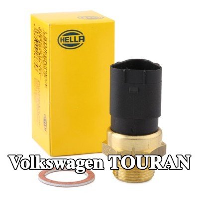 HELLA مفتاح درجة الحرارة، مروحة الرادياتير — Volkswagen Touran