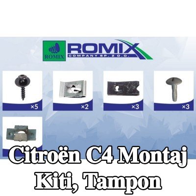 ROMIX Montaj Kiti, tampon — 2012 Citroën C4