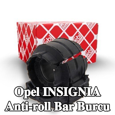 FEBI BILSTEIN Anti roll bar burcu Arka Aks, 20mm, Kauçuk — Opel Insignia