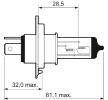 VALEO Uzun far ampulü ESSENTIAL, H4, 60/55W, 12V — Honda Stream (6)
