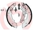 BREMBO مجموعة أحذية الفرامل مع الملحقات, مع ذراع فرامل اليد — Renault 4 (5)