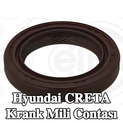ELRING FPM (florlu kauçuk) krank mili contası — Hyundai Creta