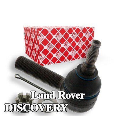 FEBI BILSTEIN طرف قضيب التوجيه OE Turbo جديد, المحور الأمامي الأيمن, 89mm, مع صمولة تاجية ودبوس مقسم — 1997 Land Rover Discovery