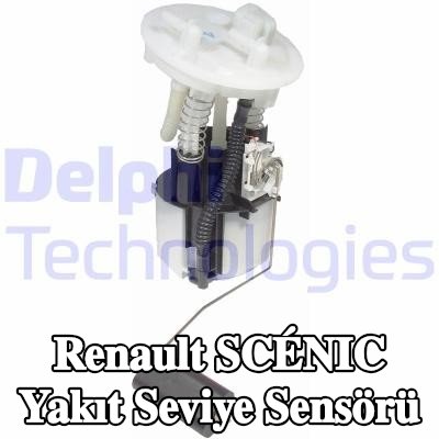 DELPHI Conta/sızdırmazlık elemanı içermeyen yakıt seviye sensörü, basınç sensörü olmadan — 2000 Renault Scénic