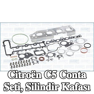 AJUSA Conta seti, valf gövdesi contalı silindir kafası, silindir kafası contası olmadan — Citroën C5
