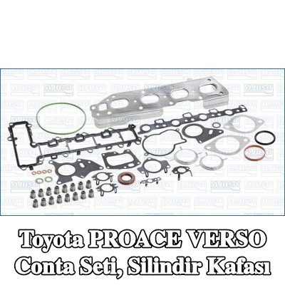 AJUSA Conta seti, valf gövdesi contalı silindir kafası, silindir kafası contası olmadan — Toyota Proace Verso