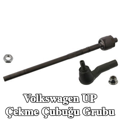 FEBI BILSTEIN Rot kolu grubu Ön Aks Sol, karşı somunlu — Volkswagen Up