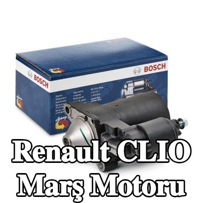 BOSCH Marş motoru 0, 7kW — Renault Clio