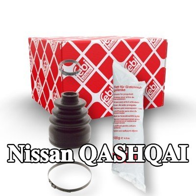 FEBI BILSTEIN طقم غطاء المحور، عمود الإدارة — 2012 Nissan Qashqai