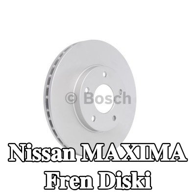 BOSCH Fren diski Dış Çap: 280mm, Havalandırmalı, içten havalandırmalı, Kaplamalı — 2002 Nissan Maxima