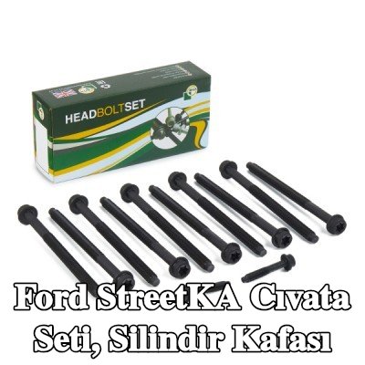 BGA Cıvata Kiti, silindir kafası M11, M8 — Ford StreetKA