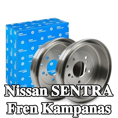 DELPHI Fren kampanas 274mm — Nissan Sentra