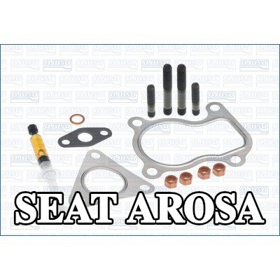 AJUSA مجموعة التثبيت, الشاحن مع الحشيات/الأختام — SEAT Arosa