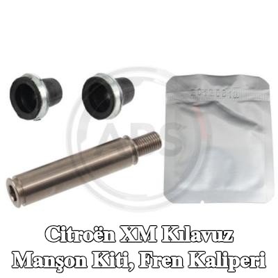 A.B.S. Kılavuz manşon kiti, cıvata/vida ile fren kaliperi — Citroën Xm