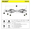 RIDEX Tahrik mili Ön Aks Sağ, 581mm — 1997 Ford Mondeo (8)