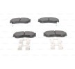 BOSCH Fren balatası seti 15, 5mm, gıcırtı önleyici plaka ile, yaylı — Hyundai H-1 (2)