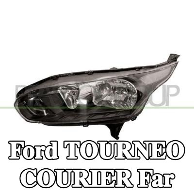 PRASCO Far Sol, H12, H7, far seviyeleme motorlu — Ford Tourneo Courier