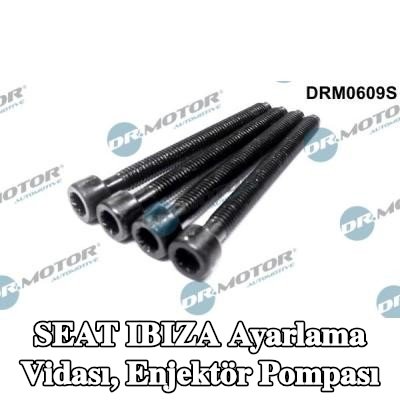 DR.MOTOR AUTOMOTIVE Ayarlama Vidası, enjektör pompası — SEAT Ibiza