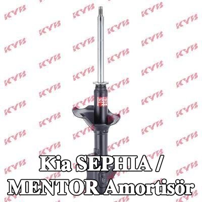 KYB Amortisör Excel-G, Arka Aks Sağ, Gaz Basıncı, Süspansiyon Dikmesi — 1996 Kia Sephia / Mentor