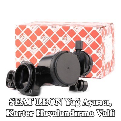 FEBI BILSTEIN Yağ ayırıcı, karter havalandırma valfi — 2012 SEAT Leon