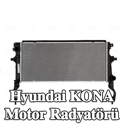 NISSENS Kapaksız motor radyatörü, genişletme deposu olmadan, contasız/sızdırmazlık elemanı olmadan — 2020 Hyundai Kona