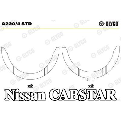 GLYCO صامولة الدفع، العمود المرفقي — Nissan Cabstar