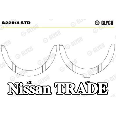 GLYCO صامولة الدفع، العمود المرفقي — Nissan Trade