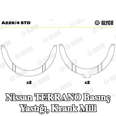 GLYCO Basınç Yastığı, krank mili — 1995 Nissan Terrano