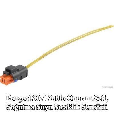 HERTH+BUSS ELPARTS Kablo Onarım Seti, soğutma suyu sıcaklık sensörü — Peugeot 307