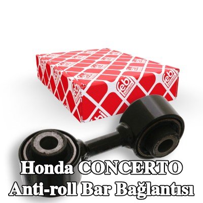 FEBI BILSTEIN Ön aks sol anti-roll bar bağlantısı, Ön Aks Sağ, 64mm, Çelik — Honda Concerto