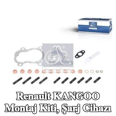 DT Spare Parts Montaj Kiti, şarj cihazı — 2002 Renault Kangoo