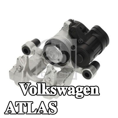 FEBI BILSTEIN مكبس الفرامل للمحور الخلفي الأيمن, مع محرك كهربائي — Volkswagen Atlas