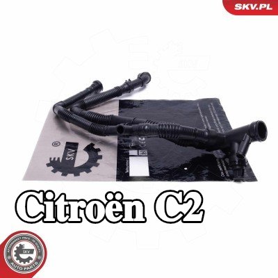 ESEN SKV خرطوم السخان، المبادل الحراري — 2003 Citroën C2