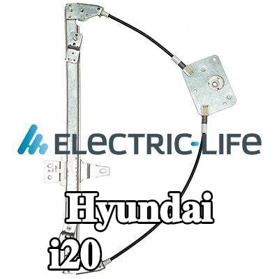 ELECTRIC LIFE مُحرك نافذة أمامي أيسر, كهربائي, بدون محرك كهربائي — Hyundai i20