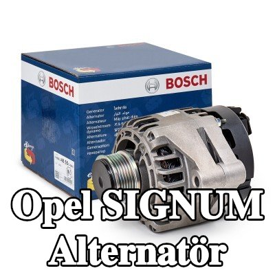 BOSCH Alternatör 120A — Opel Signum