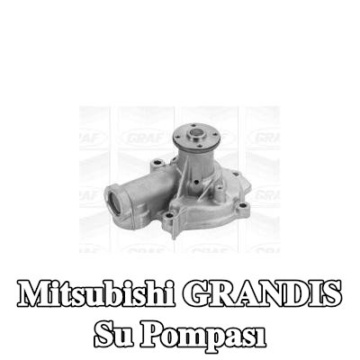 GRAF Sızdırmazlık maddesi kullanılmayan su pompası, contalı/sızdırmaz — 1997 Mitsubishi Grandis