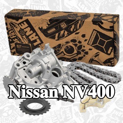 ET ENGINETEAM طقم سلسلة مضخة الزيت مع مضخة الزيت — Nissan Nv400