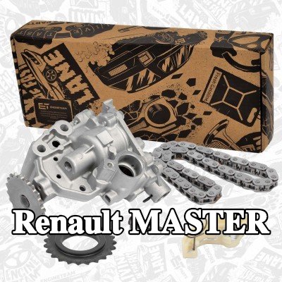 ET ENGINETEAM طقم سلسلة مضخة الزيت مع مضخة الزيت — 2012 Renault Master