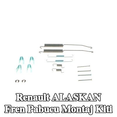 BOSCH Yaylı fren pabucu montaj kiti — Renault Alaskan