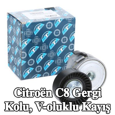 BTA Gergi Kolu, V-oluklu kayış — 2002 Citroën C8