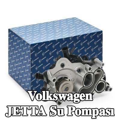 PIERBURG Soğutma sıvısı regülatörlü su pompası, termostatlı, contalı/sızdırmaz — Volkswagen Jetta